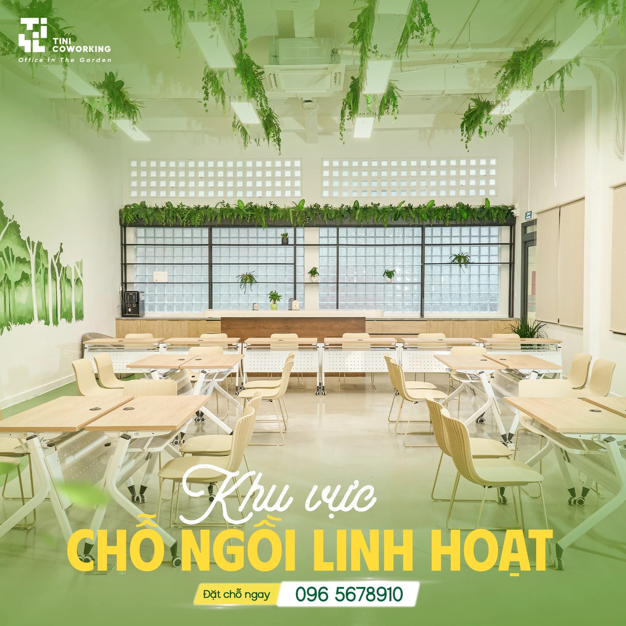 chỗ ngồi linh hoạt