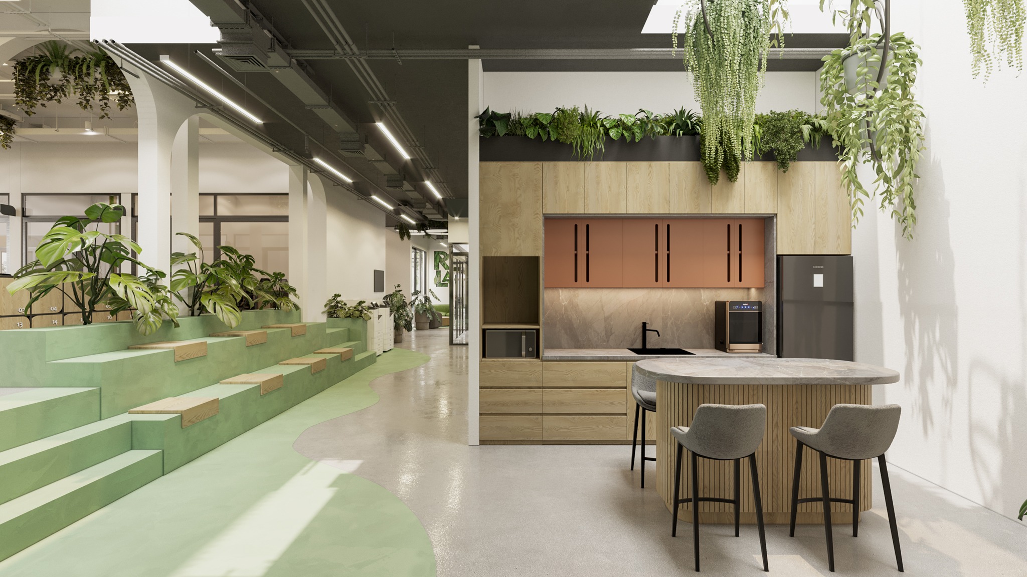 Văn phòng coworking space HCM